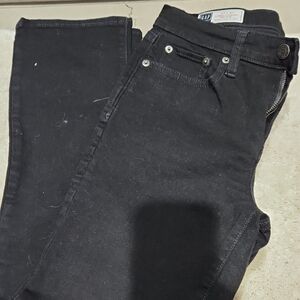 GAP Classic Straight Black Denim Jeans